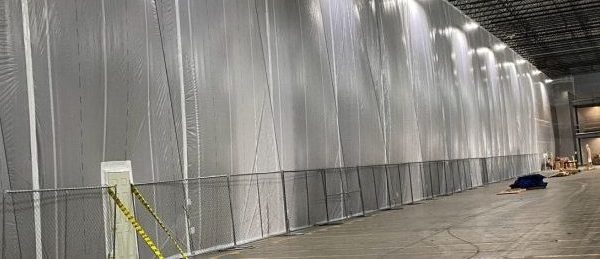 Temporary Construction Walls by Cleanwrap Interior Protection